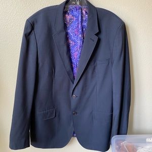 Ted Baker Wool Navy Blazer